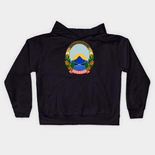 North Macedonia Kids Hoodie